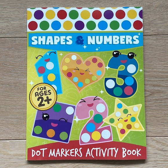 Elkreatiiv Publishing | Other | Dot Markers Activity Book Shapes And ...